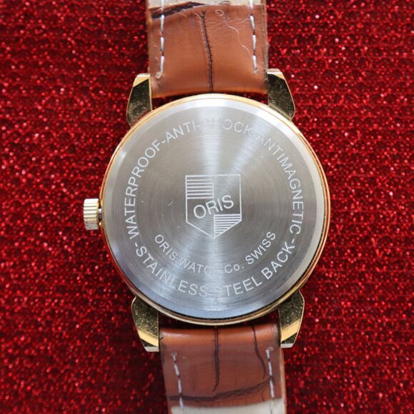 Vintage Oris AM044 Swiss-made, professionally refurbished: 17‑Jewel Manual Wind - Picture 7 of 7